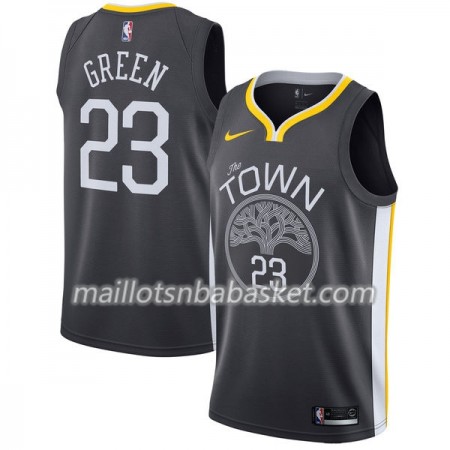Maillot Homme Golden State Warriors Draymond Green 23 Nike 2017-18 Noir Swingman